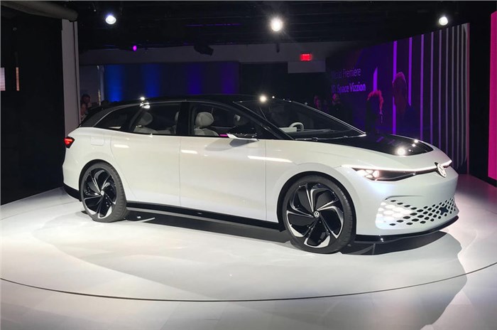 VW ID Space Vizzion concept previews all-electric ID 5 estate