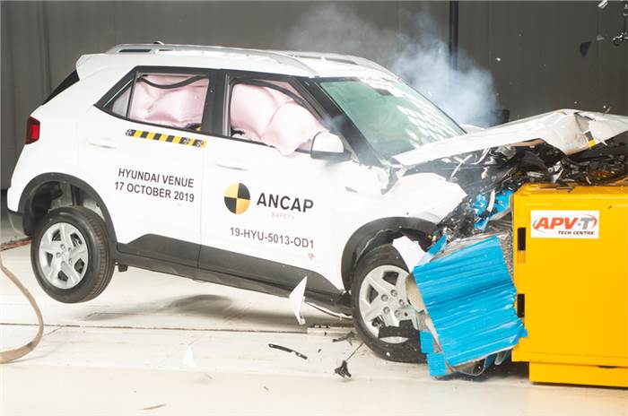 Hyundai Venue secures 4-star ANCAP rating