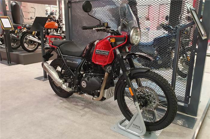 Royal Enfield Himalayan BS6 details surface