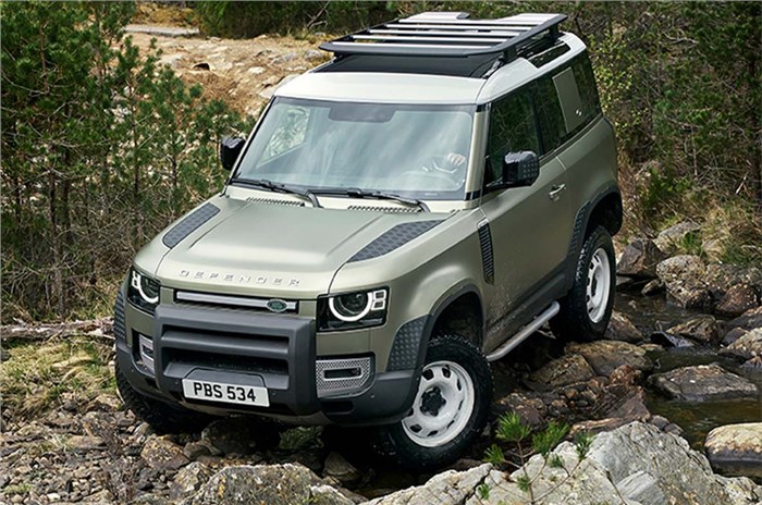 Land Rover Defender launched in India, prices start at Rs 69.99 lakh -  CarWale