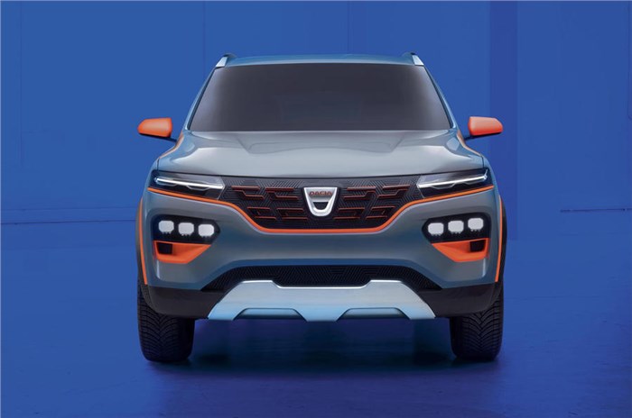 Kwid-based Dacia Spring previews all-electric city car