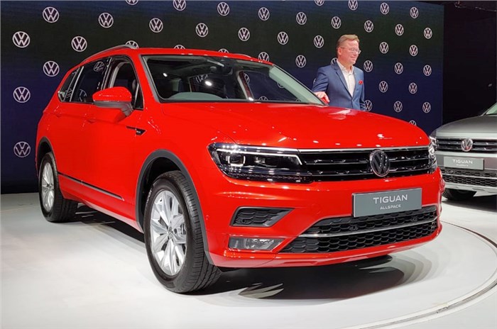 Volkswagen launches 7-seater SUV, Tiguan Allspace , at Rs 33.12 lakh - The  Economic Times