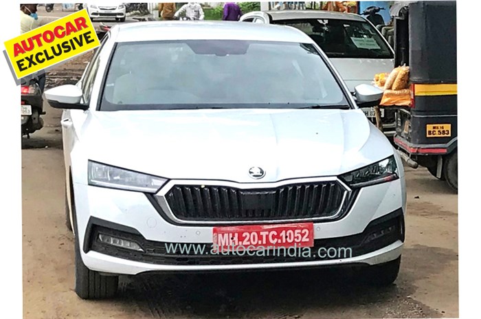 2021 Skoda Octavia spied in India for the first time