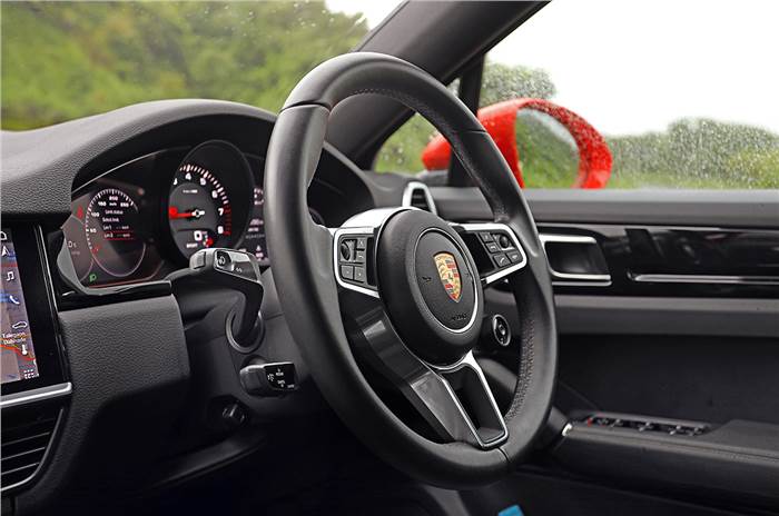 Porsche Cayenne Coupe interior