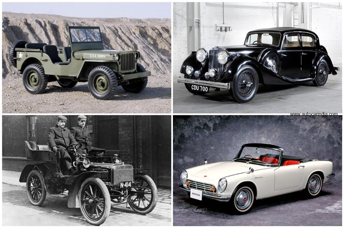 First ever cars made by some of the world's most popular carmakers