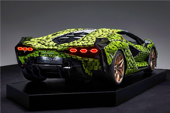 Lego creates 1:1 replica of the Lamborghini Sián FKP 37 | Autocar India