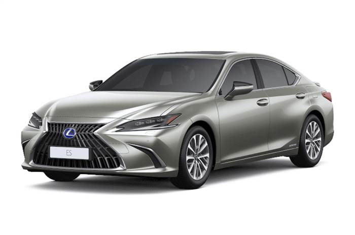 Lexus ES facelift launched at Rs 56.65 lakh