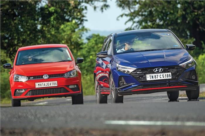 Hyundai i20 N Line vs Volkswagen Polo GT TSI comparison