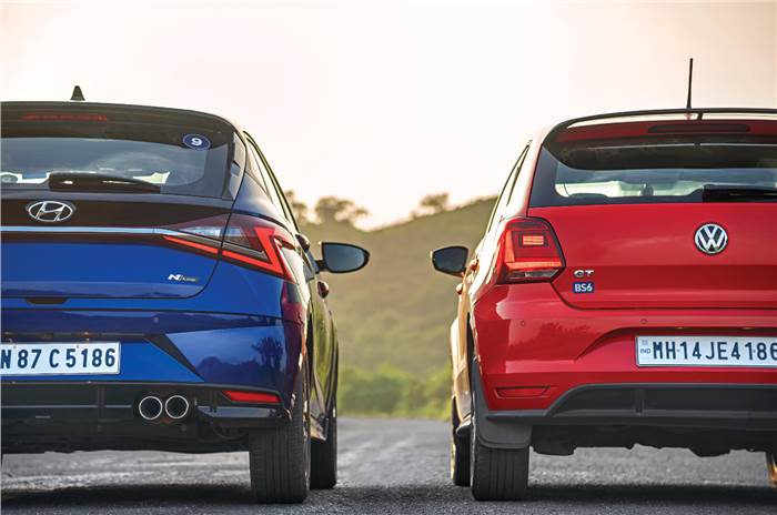 Hyundai i20 N Line vs Volkswagen Polo GT TSI comparison