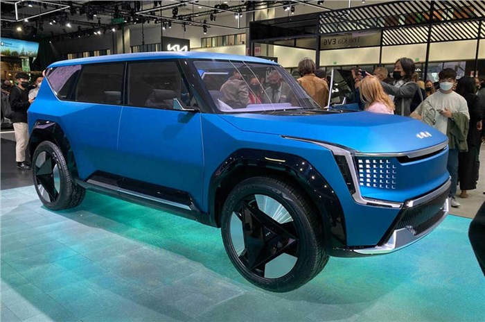 2022 Kia Concept EV9 electric SUV unveiled