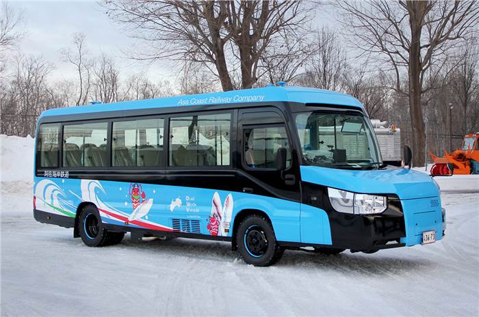 Dual-mode road-rail buses the newest addition to Japan's public transport