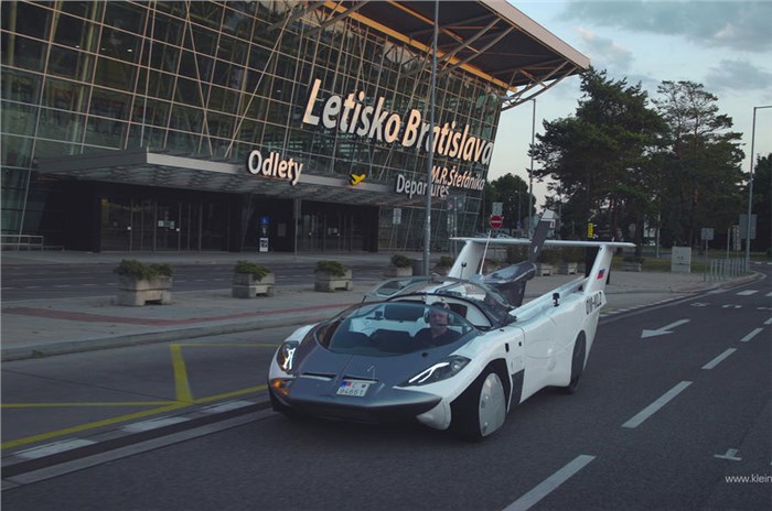 The flying car completes first ever inter-city flight (Official Video) 