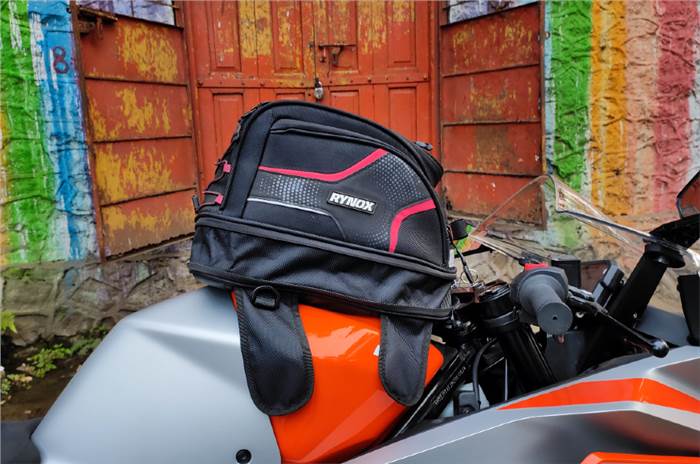 Rynox Magnapod tank bag review