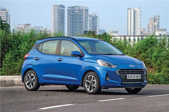 Hyundai Grand i10 Nios front quarter