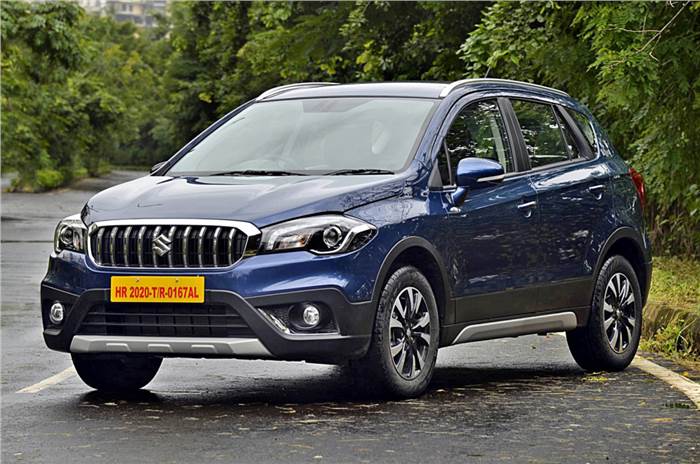 Maruti S-Cross front quarter