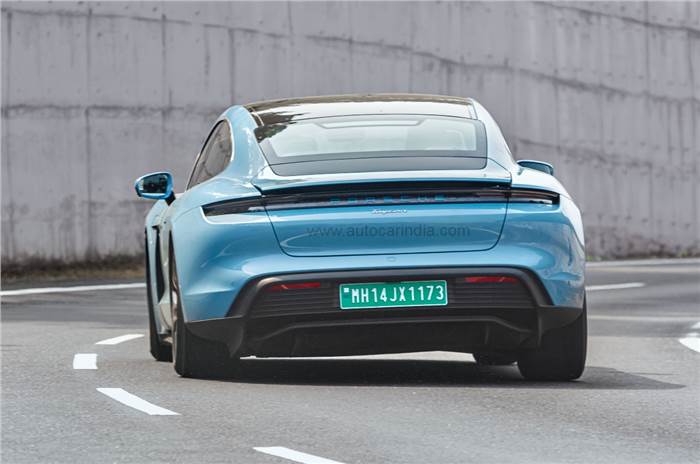 Porsche Taycan rear 