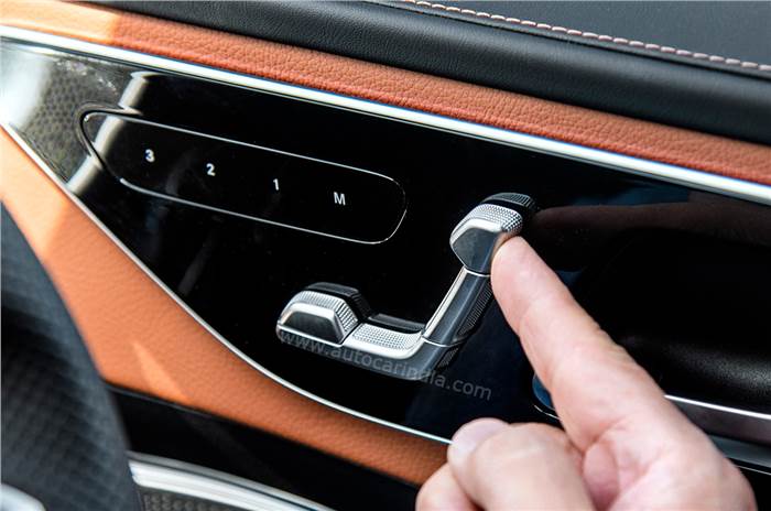 Mercedes C-Class seat button