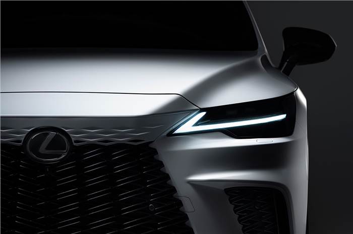 2023 Lexus RX SUV teaser