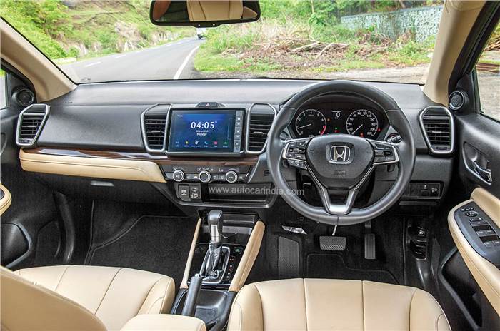 Honda City interior