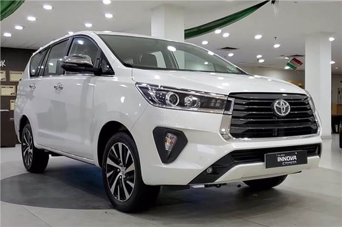 Toyota Innova Crysta diesel 