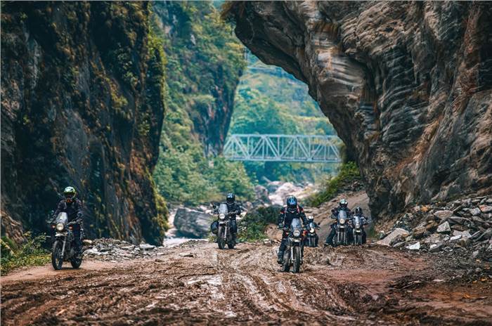 Royal Enfield ride to Mustang, Nepal.