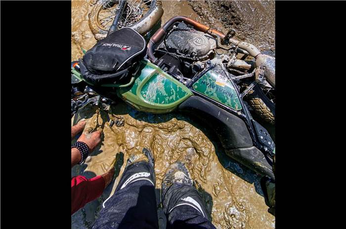 Royal Enfield ride to Mustang, Nepal.