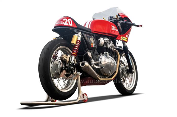 Royal Enfield Continental GT-R 650 race bike.