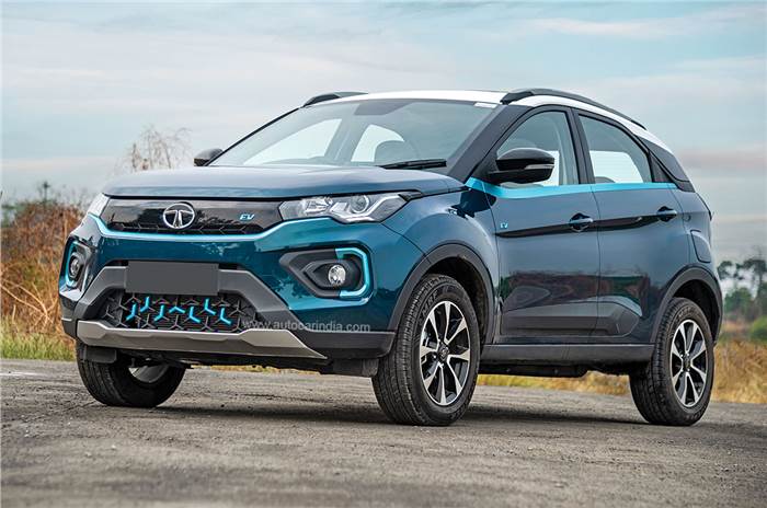 Tata Nexon EV front quarter