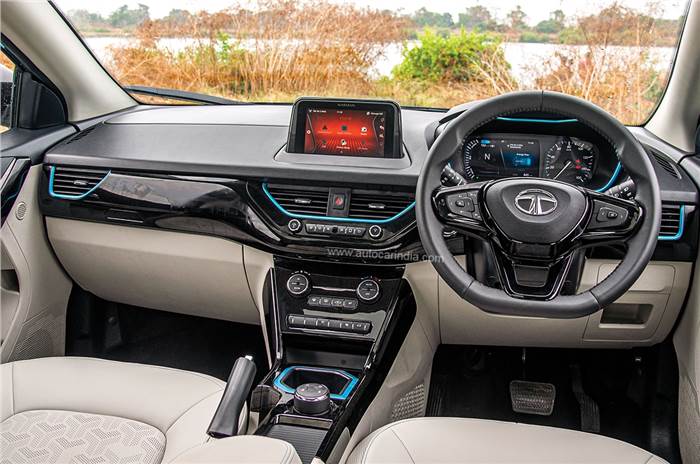 Tata Nexon EV interior