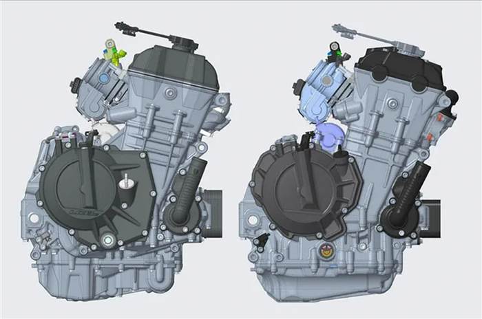 KTM RC 990, 990 Duke, 990 Adventure engine revealed.
