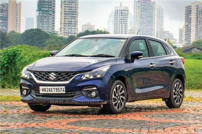 Maruti Suzuki Baleno front quarter