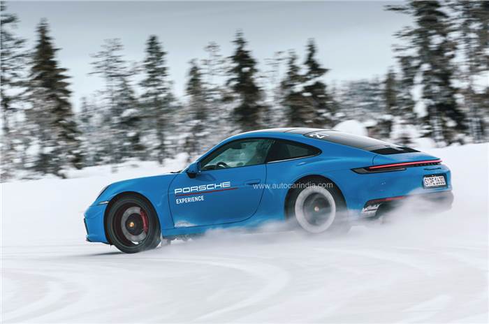 Porsche Ice driving experience 