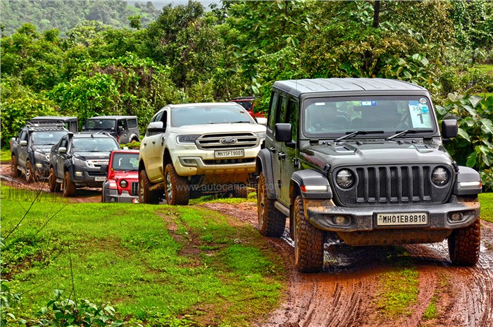 Learn Offroad, offroad with Maruti Jimny, Mahindra Thar, Jeep Wrangler