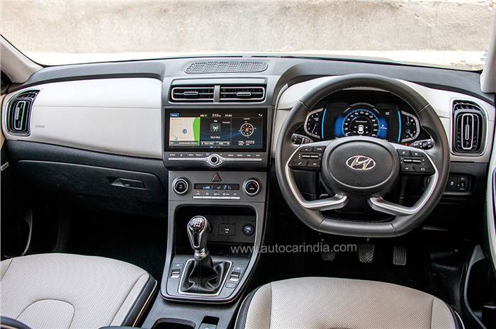 Hyundai Creta dashboard