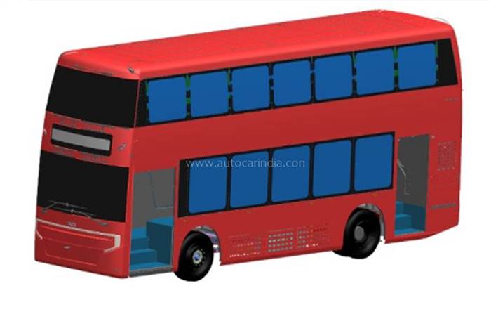 Tata Motors double decker electric bus 