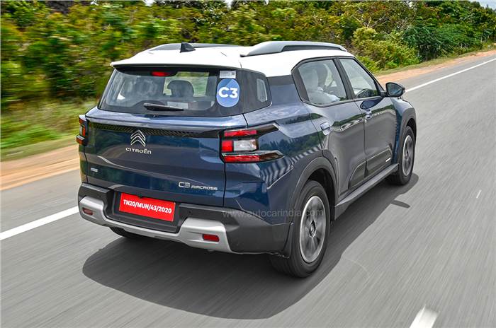 Citroen C3 Aircross rear