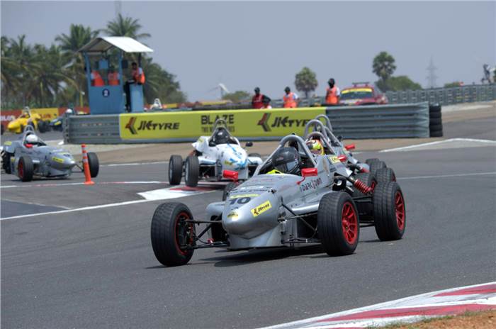 Arya Singh dominates LGB Formula 4 Round 2