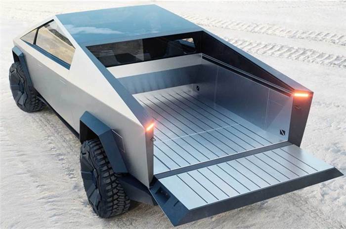 Tesla Cybertruck load bed 