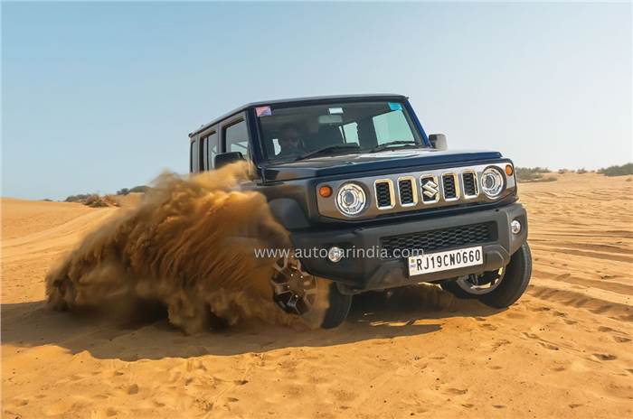 Maruti Suzuki Jimny off-road 