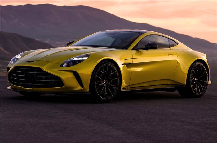 Aston Martin Vantage facelift revealed; gains 155hp and a new interior