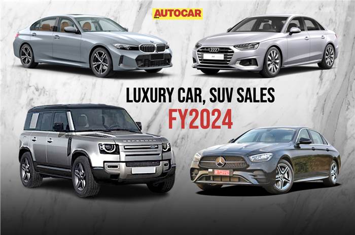 Luxury car, SUV sales in India in 2024