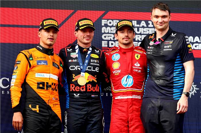 2024 F1 Imola GP podium