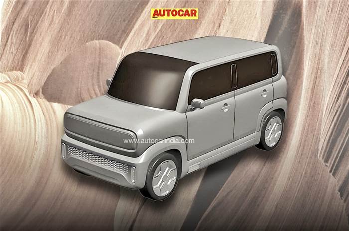 Suzuki eWX EV design patented in India