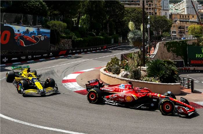 2024 F1 Monaco GP Charles Leclerc Oscar Piastri