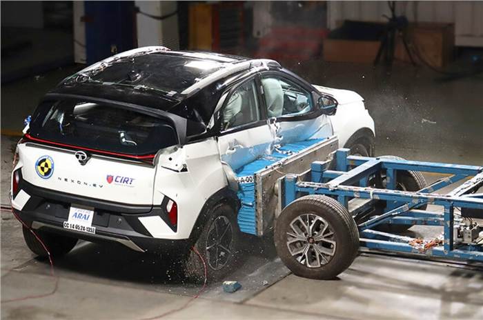 Tata Nexon EV secures 5-star Bharat NCAP crash test rating