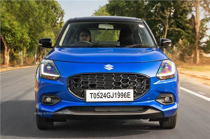 2024 Maruti Swift front action