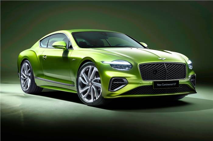 New Bentley Continental GT front quarter 