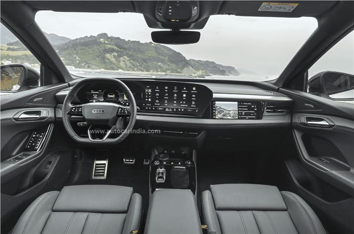 Audi Q6 e tront interior