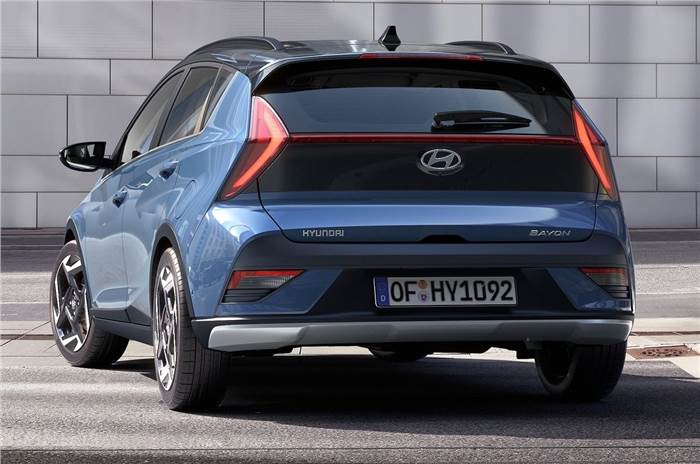 Hyundai Bayon exterior rear