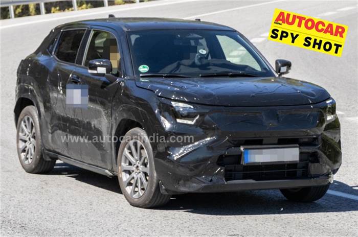 Maruti eVX spy shots reveal new design details